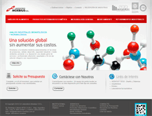 Tablet Screenshot of laboratorio-moebius.com.ar